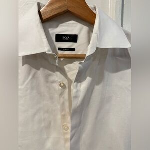 Boss Elegant White Dress Shirt